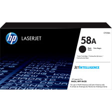 58A & 58X Toner Cartridge, Black