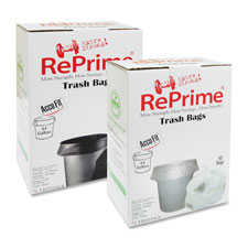 Picture of Heritage Bag HERH7450TCRC1CT 44 gal RePrime AccuFit Can Liners&#44; Clear
