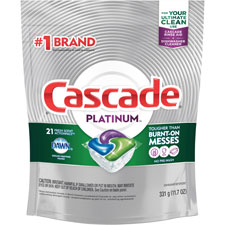 Picture of Procter & Gamble Commercial PGC80720CT Cascade Platinum Detergent Packs&#44; Multi Color
