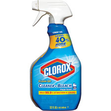 Picture of Clorox CLO30197CT Clean-Up Fresh Scent Cleaner Plus Bleach Spray - Multicolor