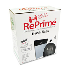 Picture of Heritage Bag HERH5645TKRC1CT Accufit RePrime Trash Bags - Black