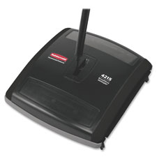 Rubbermaid FG421588BLA Executive Dual-Action Brushless Mechanical Sweeper, Black