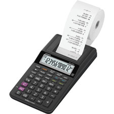 Picture of Casio CSOHR10RC HR-10-RC 12-Digit Printing Calculator, Black