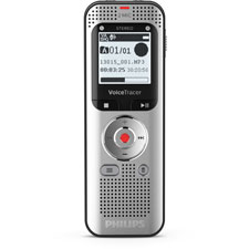 Picture of Philips PSPDVT2050 Speech Notes Digital Audio Recorder&#44; Silver
