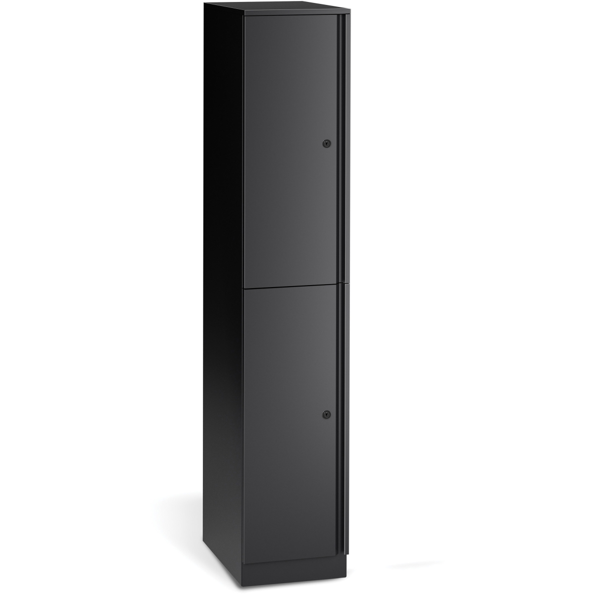 Picture of Lorell LLR01913 12 x 18 in. Trace Double Locker&#44; Black