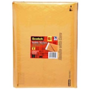 Picture of 3M MMM793525CS 12.5 x 19 in. Scotch Bubble Mailers&#44; Tan