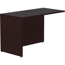 42 x 24 in. Essentials Espresso Laminate Return Shell, Espresso