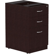 Essentials Espresso Laminate Pedestal, Espresso