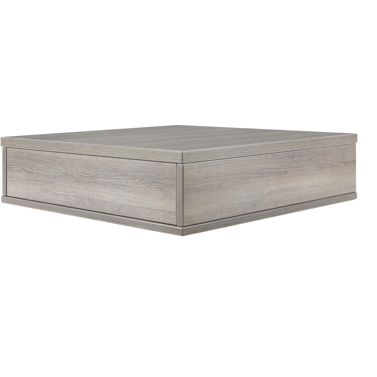 25.3 x 25.5 x 6.6 in. Contemporary Laminate Sectional Tabletop, Charcoal
