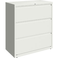 LLR00031 36 in. 4 Drawer Lateral File, White