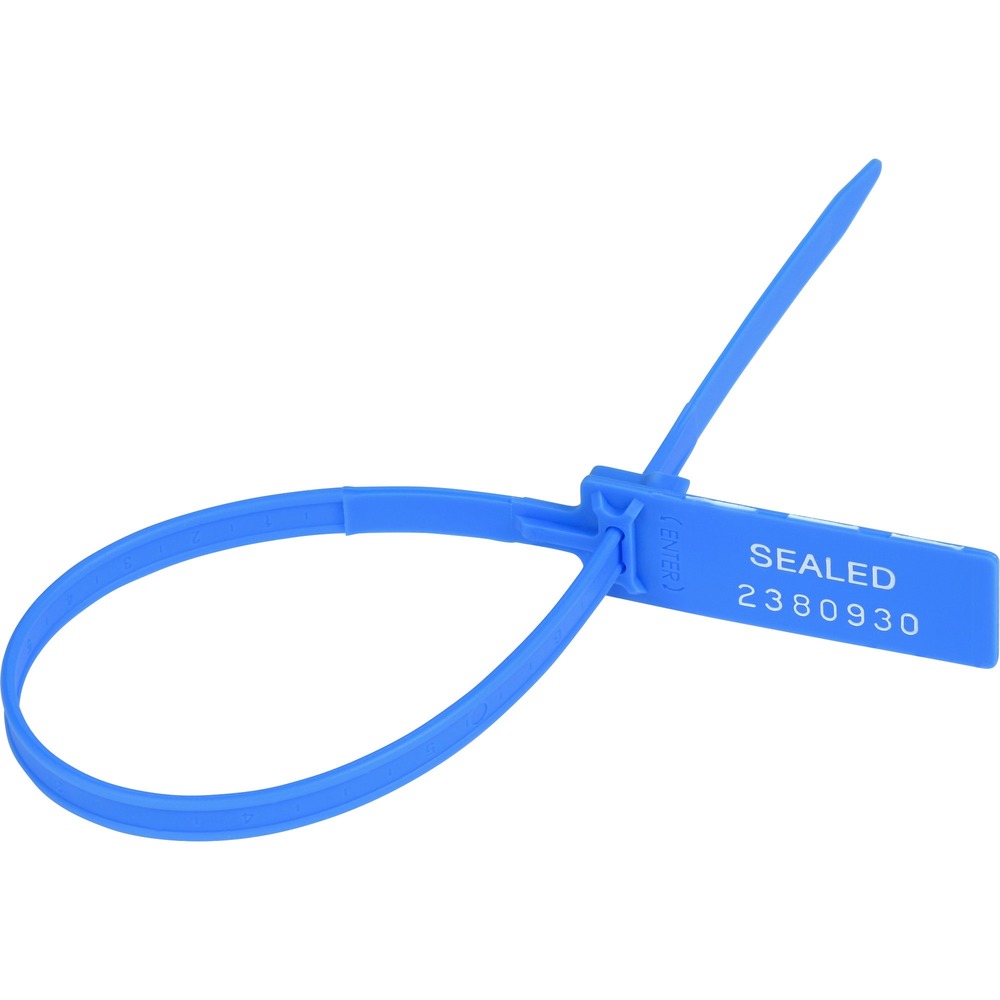 0.3 x 13.5 in. Security Seals - Blue - Pack of 100