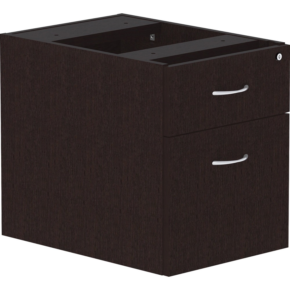 16 x 22 x 21 in. Essentials Espresso Hanging Pedestal - Espresso