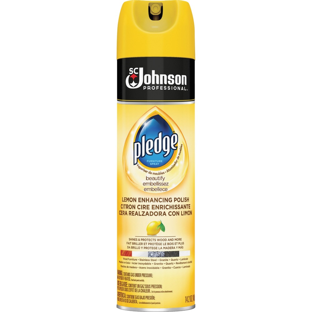 Picture of S. C. Johnson & Son SJN301168CT Pledge Lemon Enhancing Polish Spray