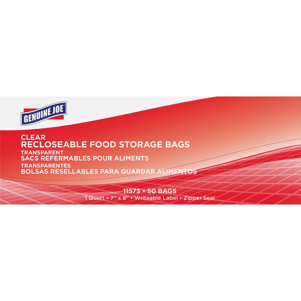 GJO11573CT 1 qt. Food Storage Bags