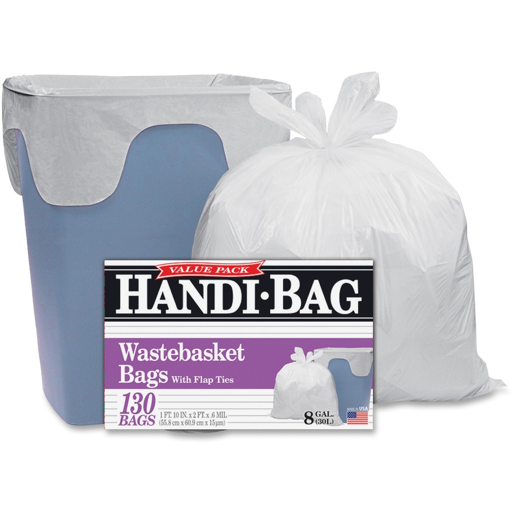 8 gal Webster Handi-Bag Wastebasket Bags