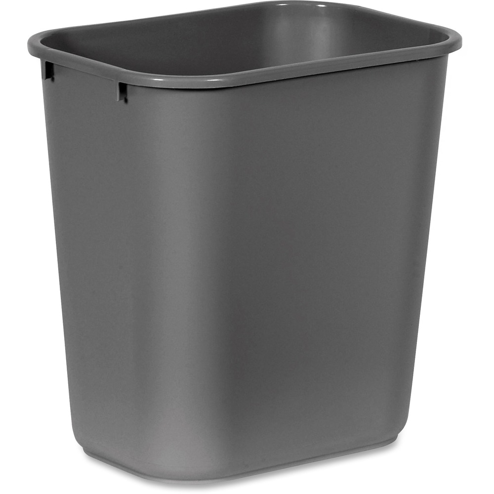 Picture of Rubbermaid Commercial Products RCP295600GYCT Deskside Wastebasket - Blue