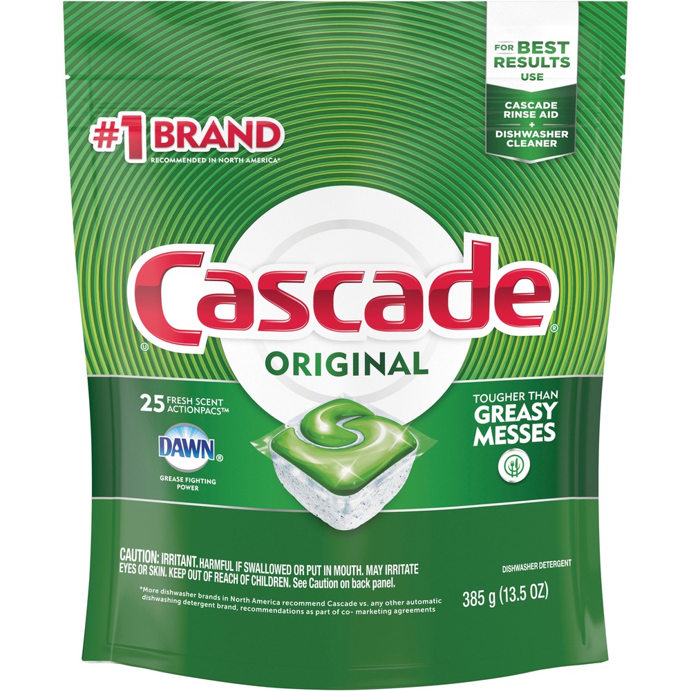 Picture of Procter & Gamble PGC80675CT Cascade Original Detergent Pacs