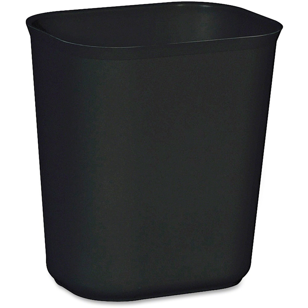 Picture of Rubbermaid Commercial Products RCP254100BKCT 14 qt. Fire Resistant Wastebasket