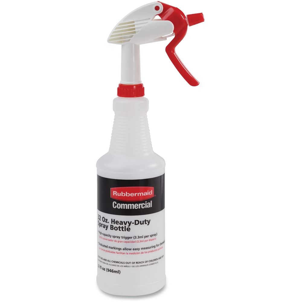 Rubbermaid Commercial Products RCP9C03060000CT 32 oz Trigger Spray Bottle