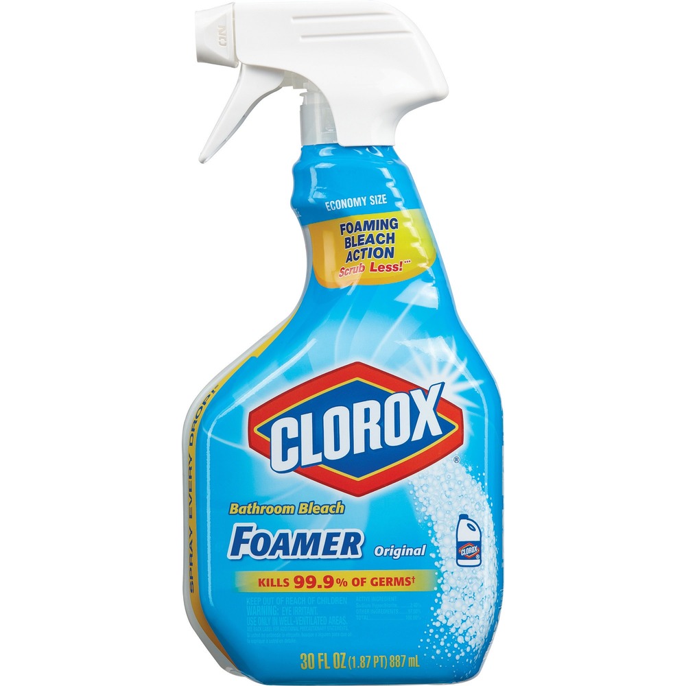 Clorox CLO30614CT 0.23 gal Bathroom Bleach Foamer Original Spray -  The Clorox Company