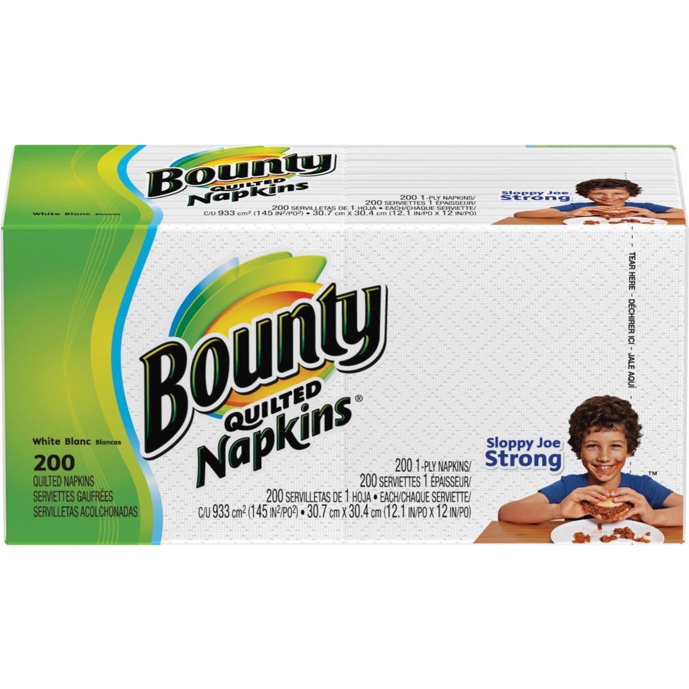Bounty Quilted Napkins - Pack of 8