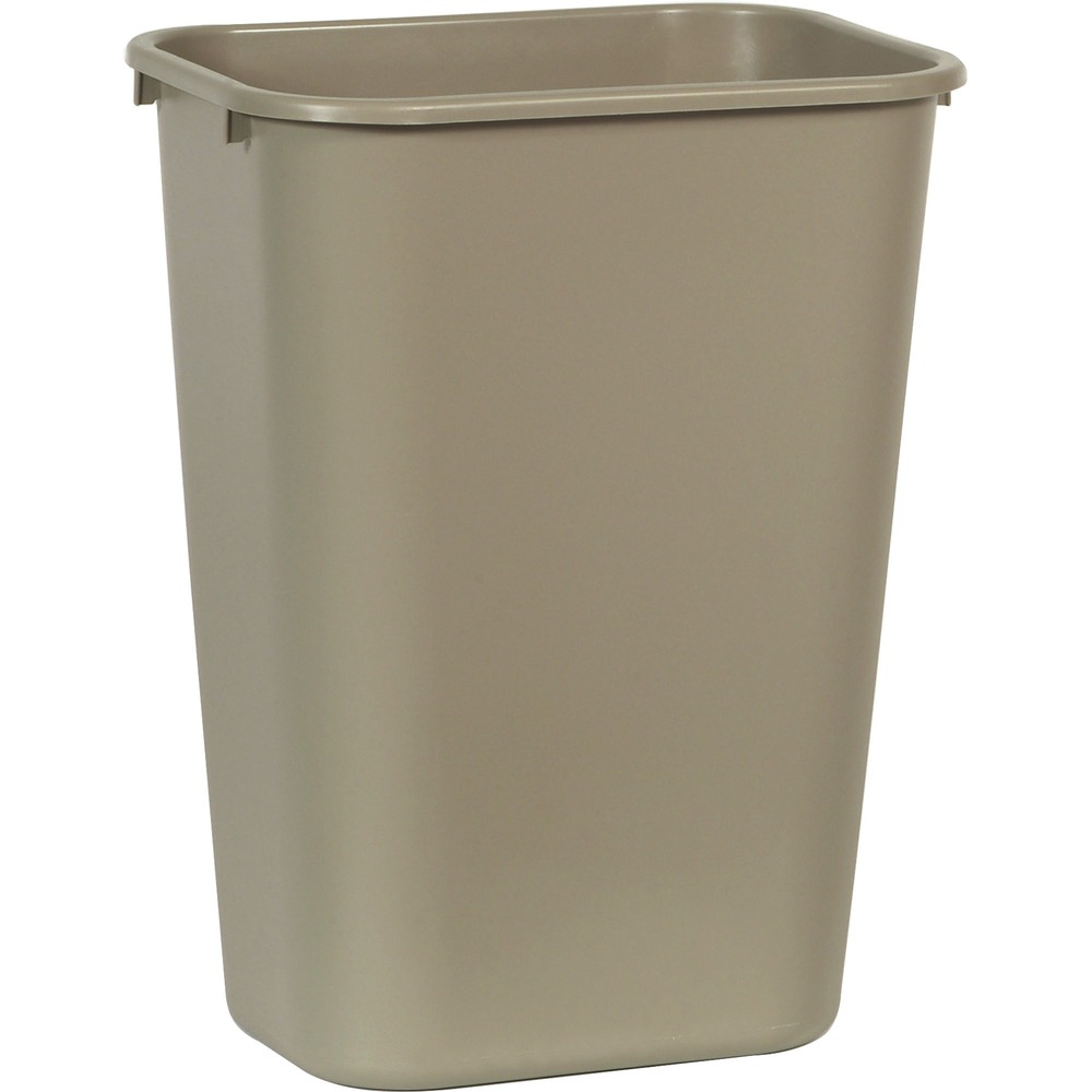 Picture of Rubbermaid Commercial Products RCP295700BGCT 10.25 gal Deskside Wastebasket - Beige