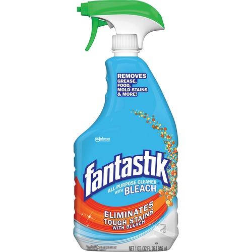 0.25 gal Fantastik All-purpose Cleaner with Bleach Spray -  S. C. Johnson & Son, SC466185