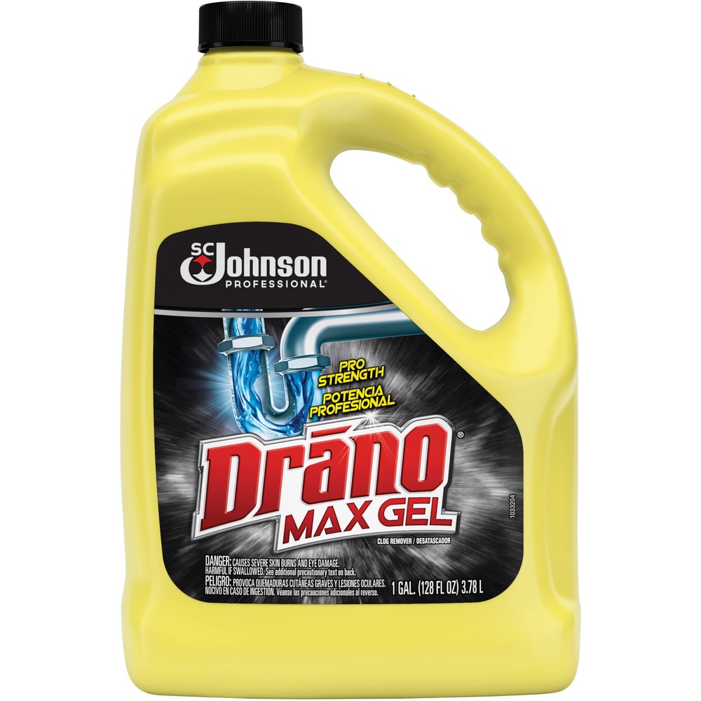 SJN696642CT 128 oz Drano Max Gel Clog Remover