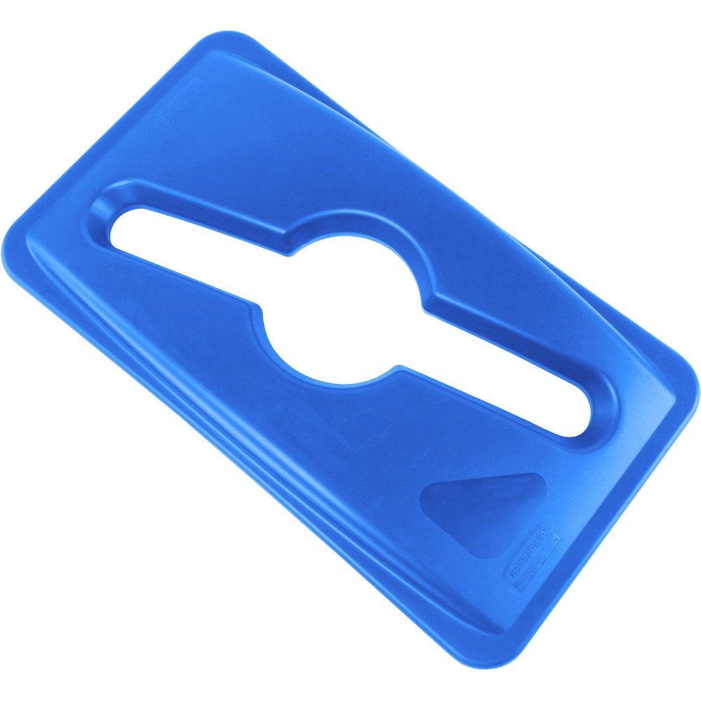 Slim Jim Mixed Recycling Lid - Blue