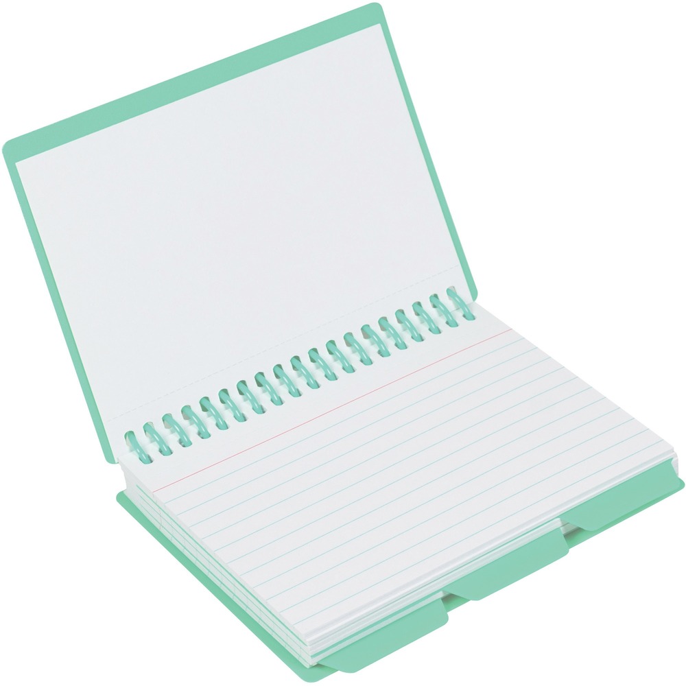 Picture of C-Line Products CLI48750 Spiral Bound Index Card Notebook with Index Tabs