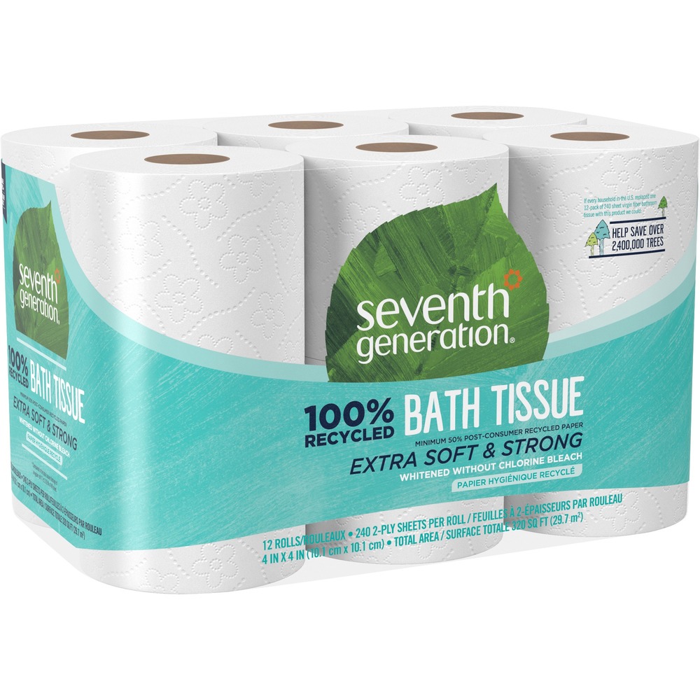 100 PercentRecycled Bathroom Tissue