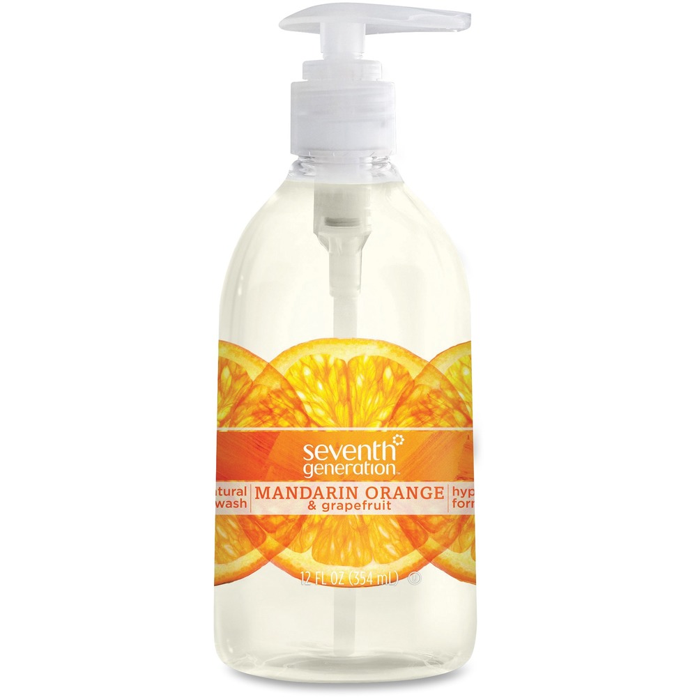 SEV22925CT 12 oz Hand Wash - Mandarin Orange & Grapefruit Scent
