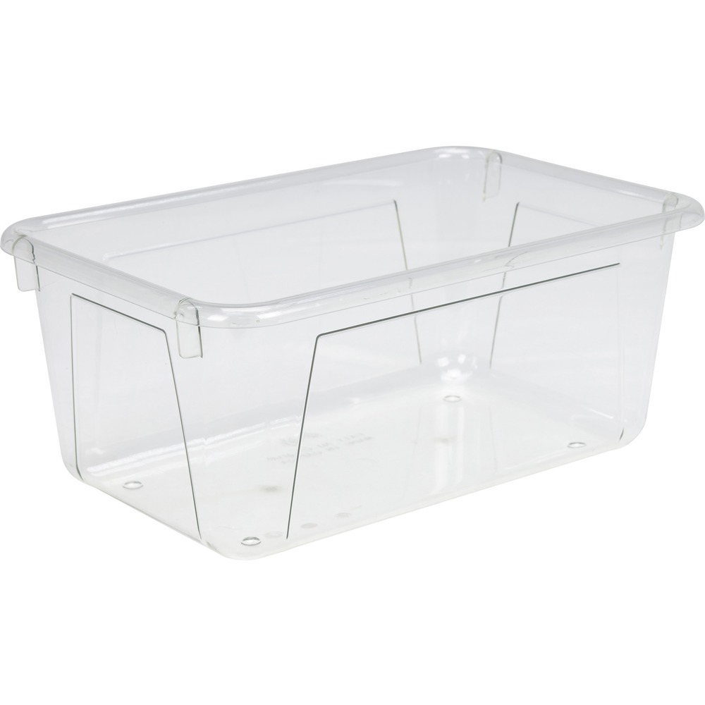 Picture of Storex Industries STX62464U05C Crystal Clear Cubby Bin - Clear