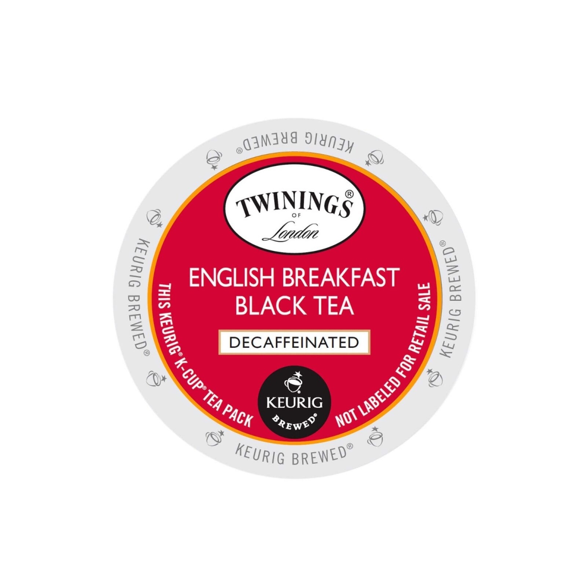 Picture of Twinings TWG08757 K-Cups Tea English Breakfast Decaf