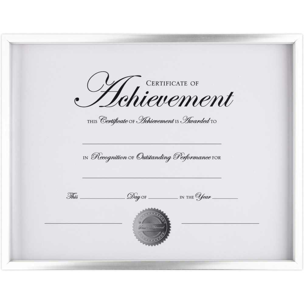 Picture of Burnes Home Accents DAXNDMG8511ST 8.5 x 11 in. Dax Contemporary Document Frame - Silver