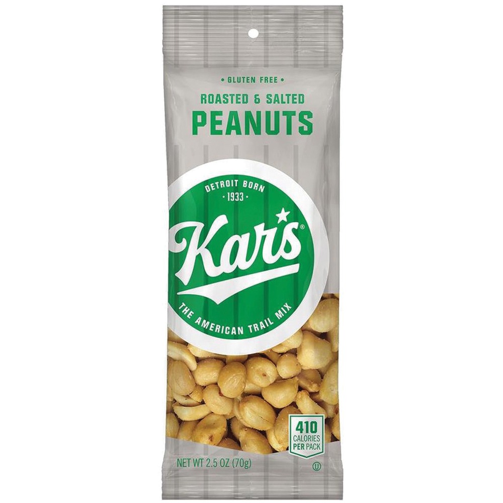 KARSN08237 2.50 oz Roasted & Salted Peanuts