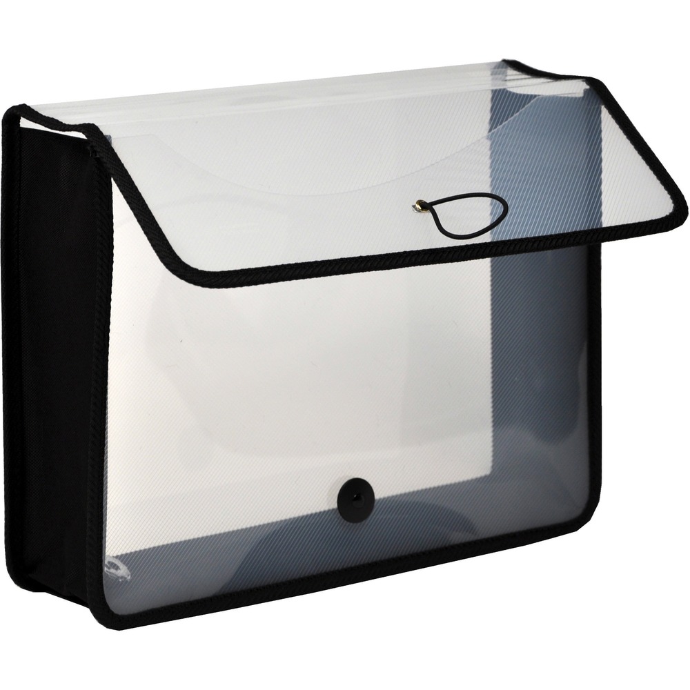 Epand-N-File Poly Expanding Wallet - Clear