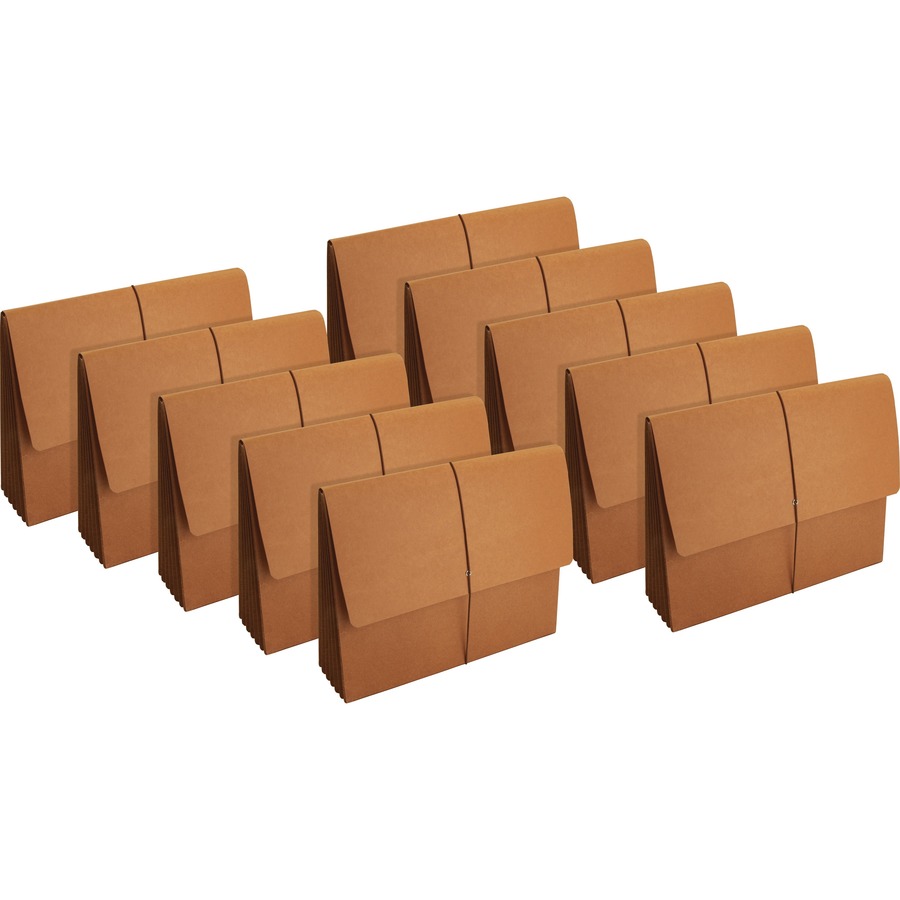 Expanding Extra-wide Wallets Brown - Box of 10