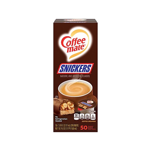 Picture of Coffee-Mate NES61425 0.38 oz Coffee-Mate Creamer Snickers Flavor Singles - Case of 50