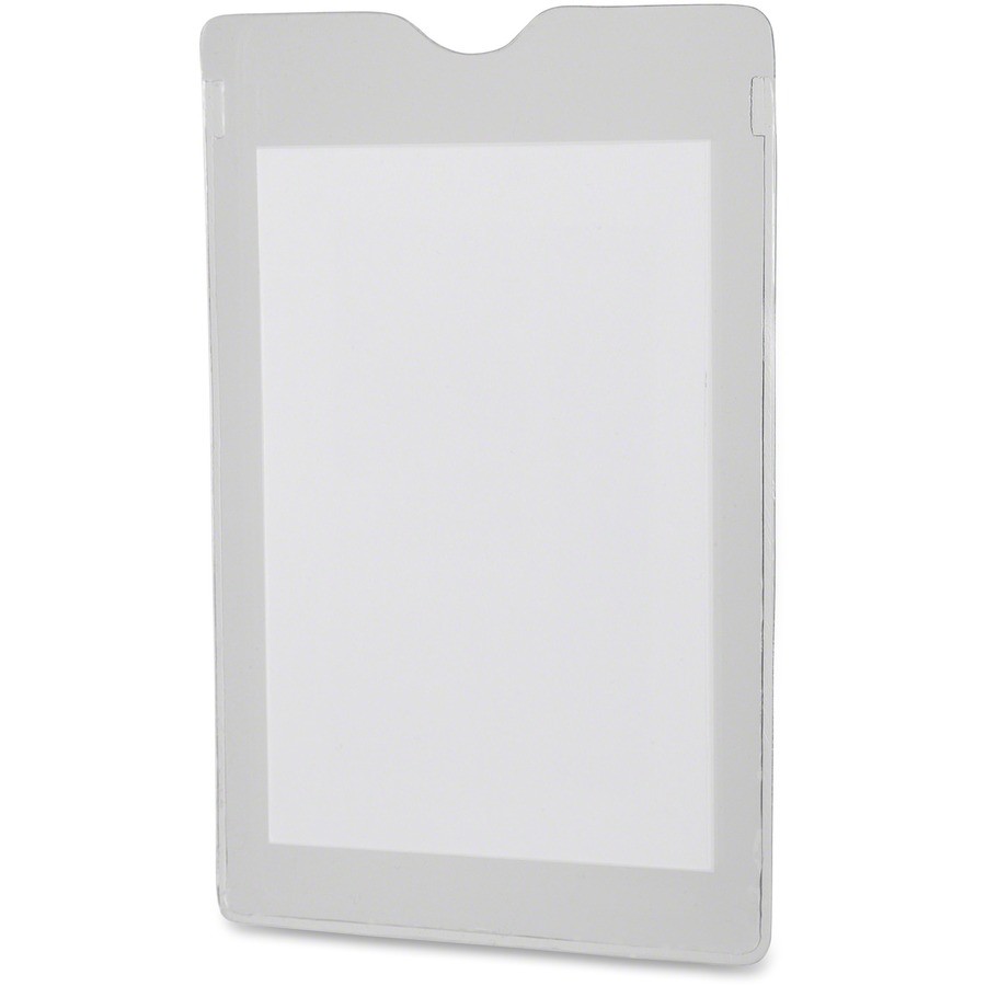 3 x 5 in. Vinyl Util-Jacs Envelope Jackets, Clear - Box of 50