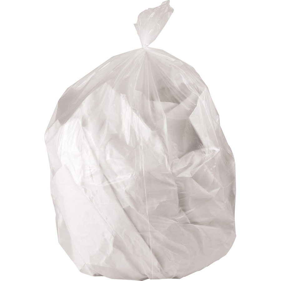GJO02859 40 x 48 in. 45 gal 22 mil High-Density Clear Bags - Case of 150
