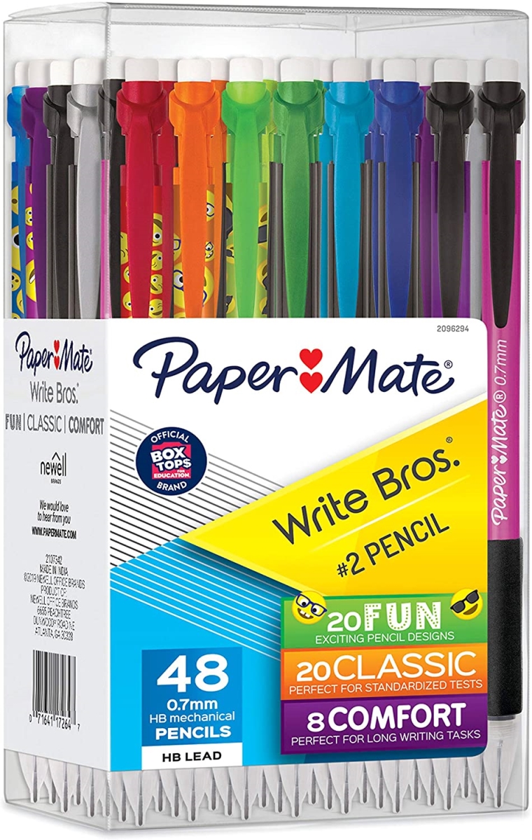Picture of Paper Mate PAP2096294 Write Bros Strong Mechanical Pencil&#44; Assorted - Pack of 48