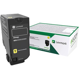 Picture of Lexmark LEX74C0SYG Standard Yield CS72X Laser Toner Cartridge, Yellow