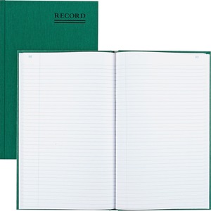 12 x 7 in. Emerald Series Margin Account Book, Green - 500 Pages