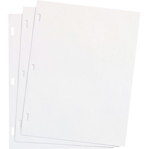 Minute Plain Ledger Sheet, White