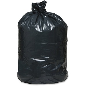 40 x 46 in. 2 mil Reclaim Heavy-Duty Recyled Can Liner, Black