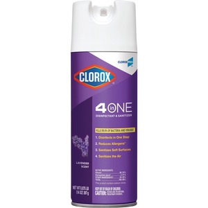 Picture of Clorox CLO32512 4-in-1 Lavender Disinfectant Sanitizer