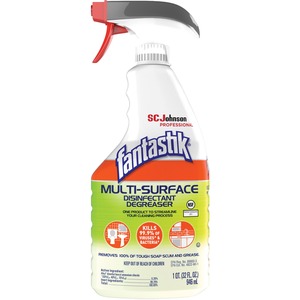 Picture of Fantastik SJN311836CT 32 oz Disinfectant Degreaser Spray