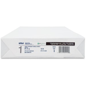 ICX90771005 1 Part Carbonless Paper Roll, White
