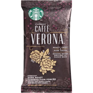 Picture of Starbucks SBK12411956 2.5 oz Caffe Verona Dark Ground Coffee Pouch